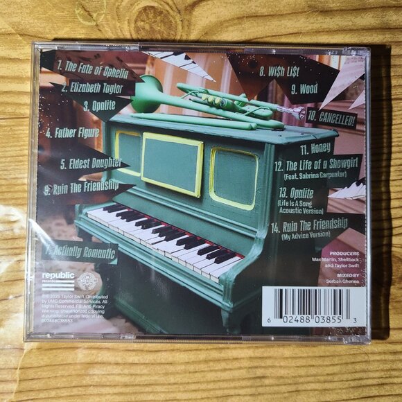 Taylor Swift "The Life of A Showgirl" Variant CDS lot (X4) NEW - Picture 5 of 11